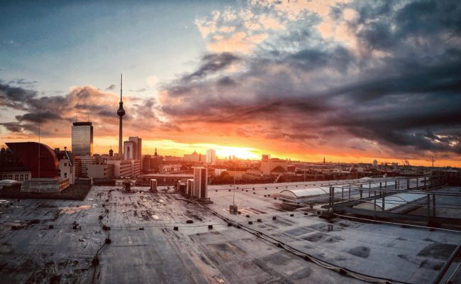 berlin sunset By Daniel Brosch