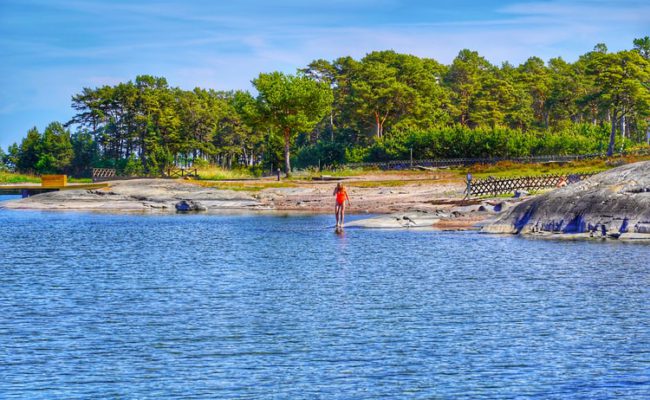 island swim By Robert Eklund