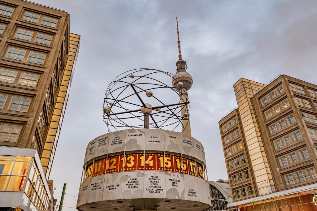 World clock at Alexanderplatz