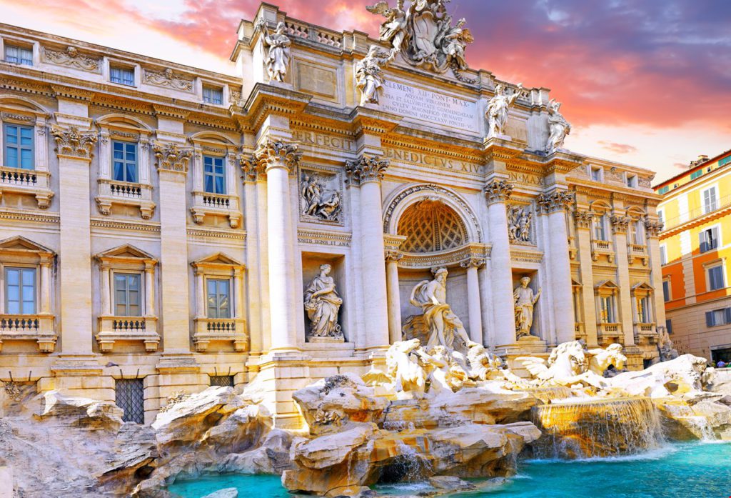 Trevi fountain rome