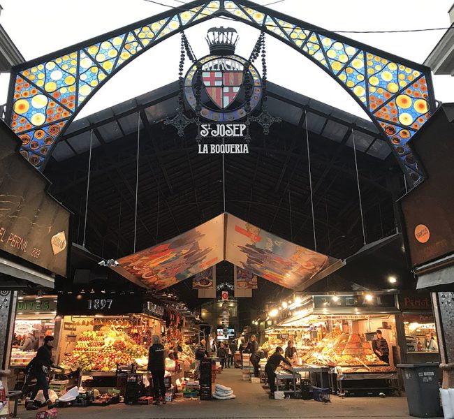 La Boqueria Market barcelona La Boqueria Market barcelona