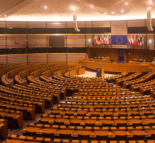 The European Parliament hemicycle Brussels The European Parliament hemicycle Brussels