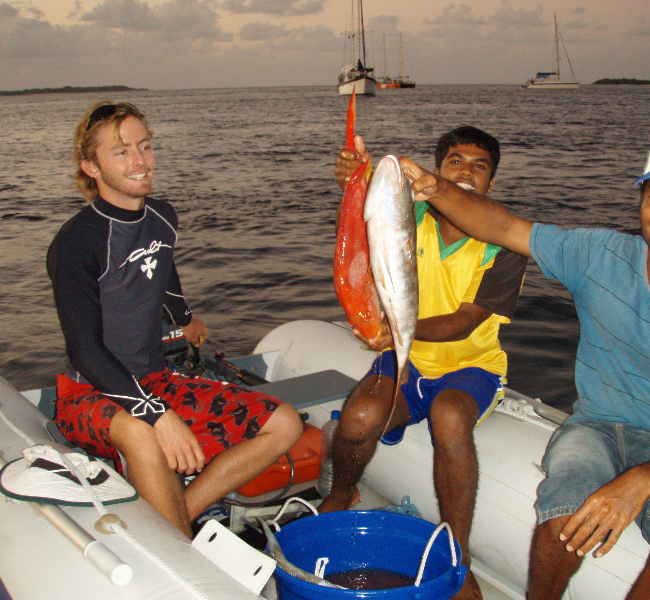 Night fishing Maldives Night fishing Maldives