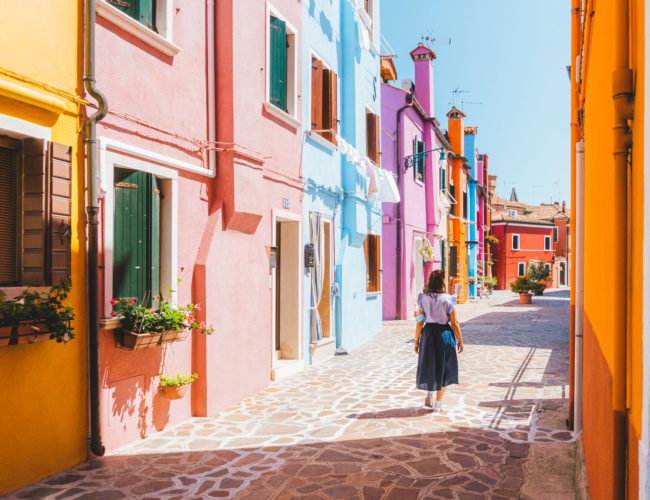 Burano island, Italy Burano island, Italy