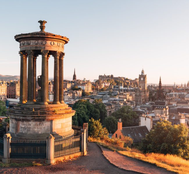 Calton Hill Edinburgh By  Connor Mollison/Unsplash
